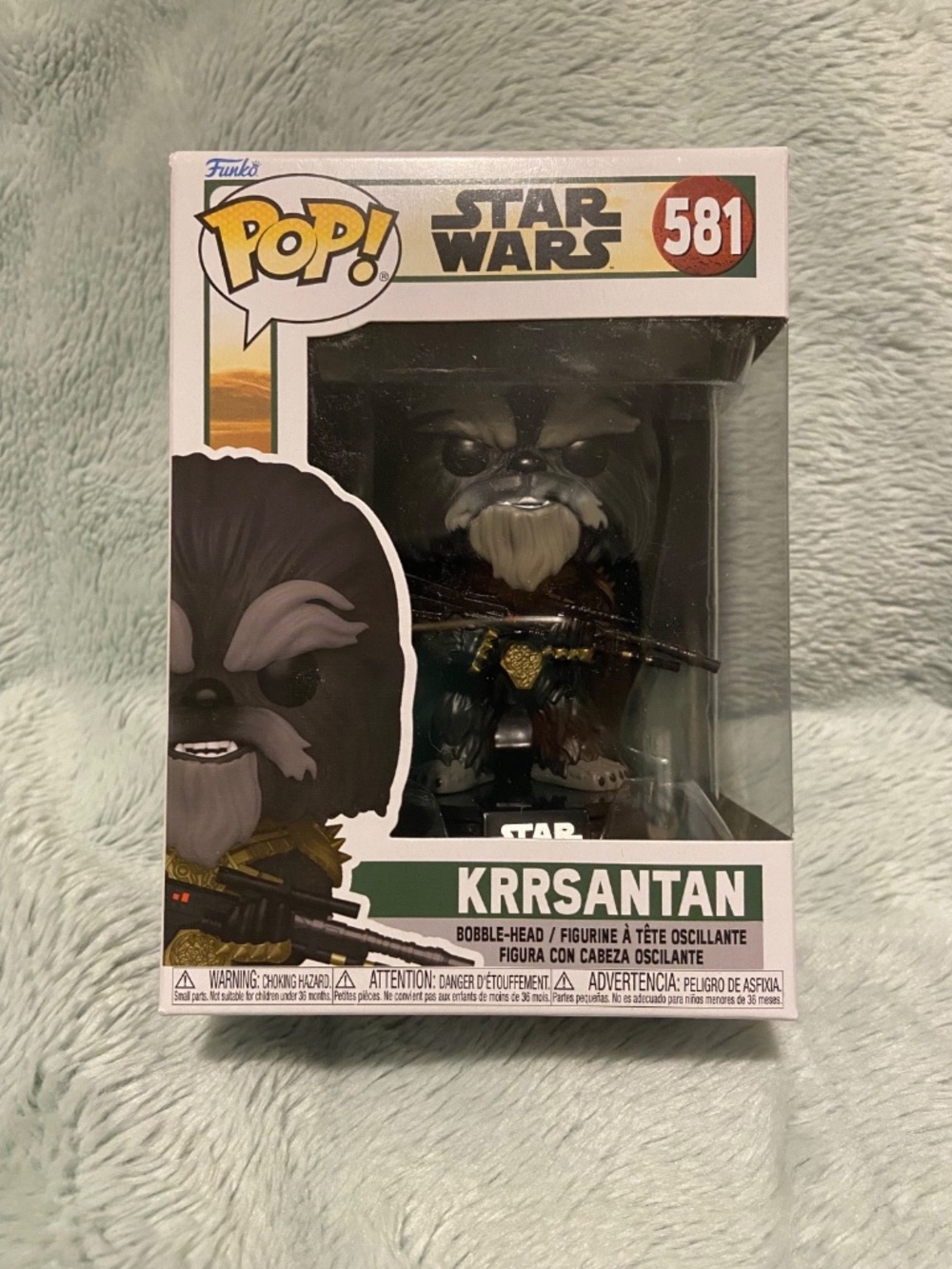 Funko Pop Star Wars The Book of Boba Fett Krrsantan #581